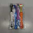 Orgrimmar 4 Pcs Three Sided Pet Toothbrush Dog Brush Addition Bad Breath Tartar Teeth Care Dog Cat Cleaning Mouth
