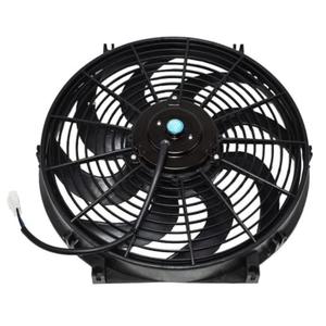 A-Team Performance 110011 Universal Electric Radiator Fan - 2400 CFM High-Output Radiator Fan - Reversible Push/Pull Operation for Automotive Use - 14 in, 12V, Pack of 1