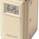 Honeywell Home RPLS731B1009/U RPLS731B 7-Day Programmable Switch Timer, Light Almond