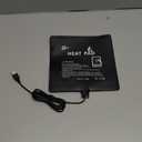 Reptile Heat Pad 7.9x7.9Inch 12W Under Tank Terrarium Heating Mat, Reptile Heat Mat, Reptile Heating Pad for Turtle, Lizard, Hermit Crab, Frog, Snake ﻿