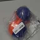 Botabee 4" Mini Foam Basketball for Over The Door Mini Hoop Basketball Games, 2 Pack | Safe & Quiet Small Basketball for Nerf Basketball Hoops and Other Mini Basketball Hoop Sets (Red/ Blue)