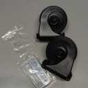 Loud Car Replacement Horn Kit for Toyota, 12V Waterproof Electric High/Low Tone Snail Horn with Upgraded Grille