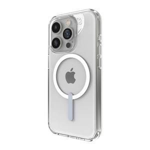 ZAGG Crystal Palace Snap iPhone 15 Pro Clear Phone Case - Drop Protection (13ft/4m), Durable Graphene, Anti-Yellowing, and Scratch-Resistant MagSafe Phone Case