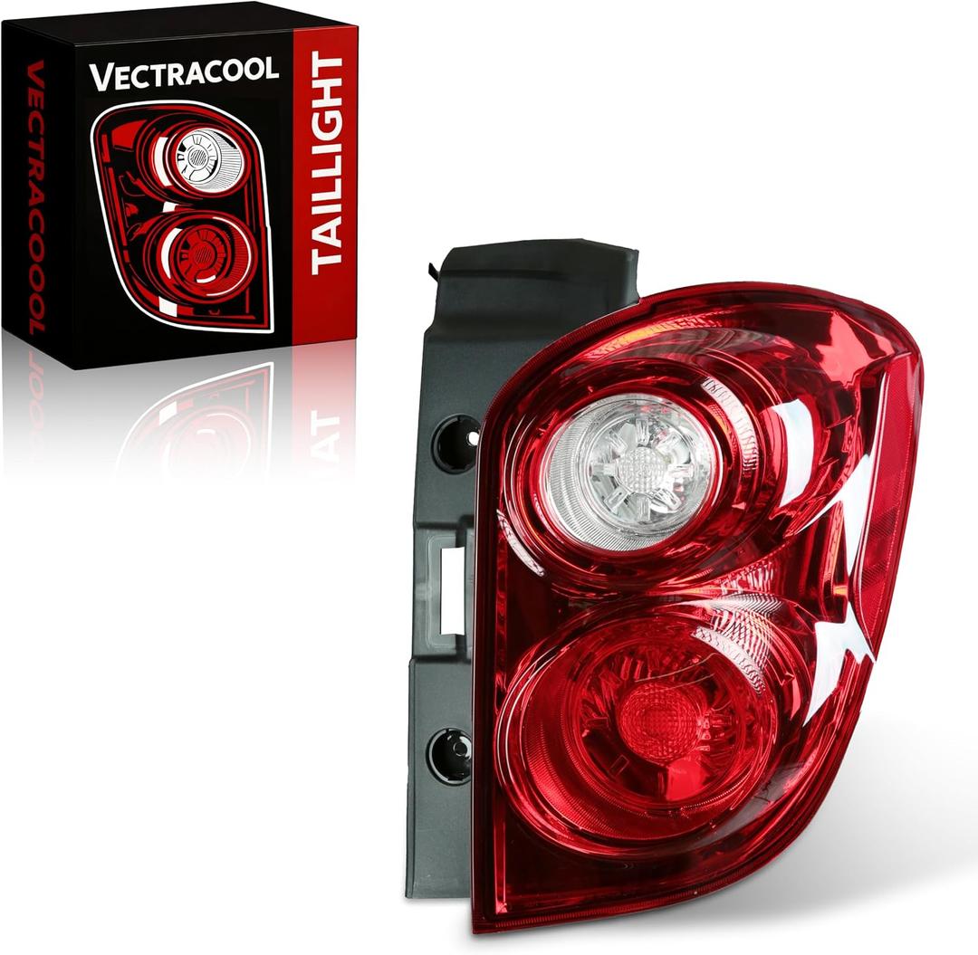 Halogen Right Tail Light without Blind spot monitoring Compatible With Chevrolet Chevrolet Equinox 2010-2015 Replace# 20841506 22759317 GM2801242