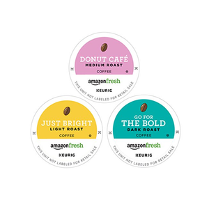 AmazonFresh 60 Ct. Coffee Variety Pack, 3 Flavors, Keurig K-Cup Brewer Compatible BBD: 11/15/2026