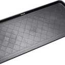 All Weather Boot Tray, Extra Large Size Extra Large, 40x20(Black)