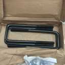 Rough Country Universal Square U-Bolt Kit - 3" W x 10" L (Inside), 9/16" Thread, Set of 4 Suspension U-Bolts