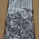 10 Tiers Tall Shoe Rack 20-25 Pairs Boots Organizer Storage Sturdy Narrow Shoe Shelf for Entryway, Closets with Hooks, Grey (10 Tier-68" High-17" Wide)