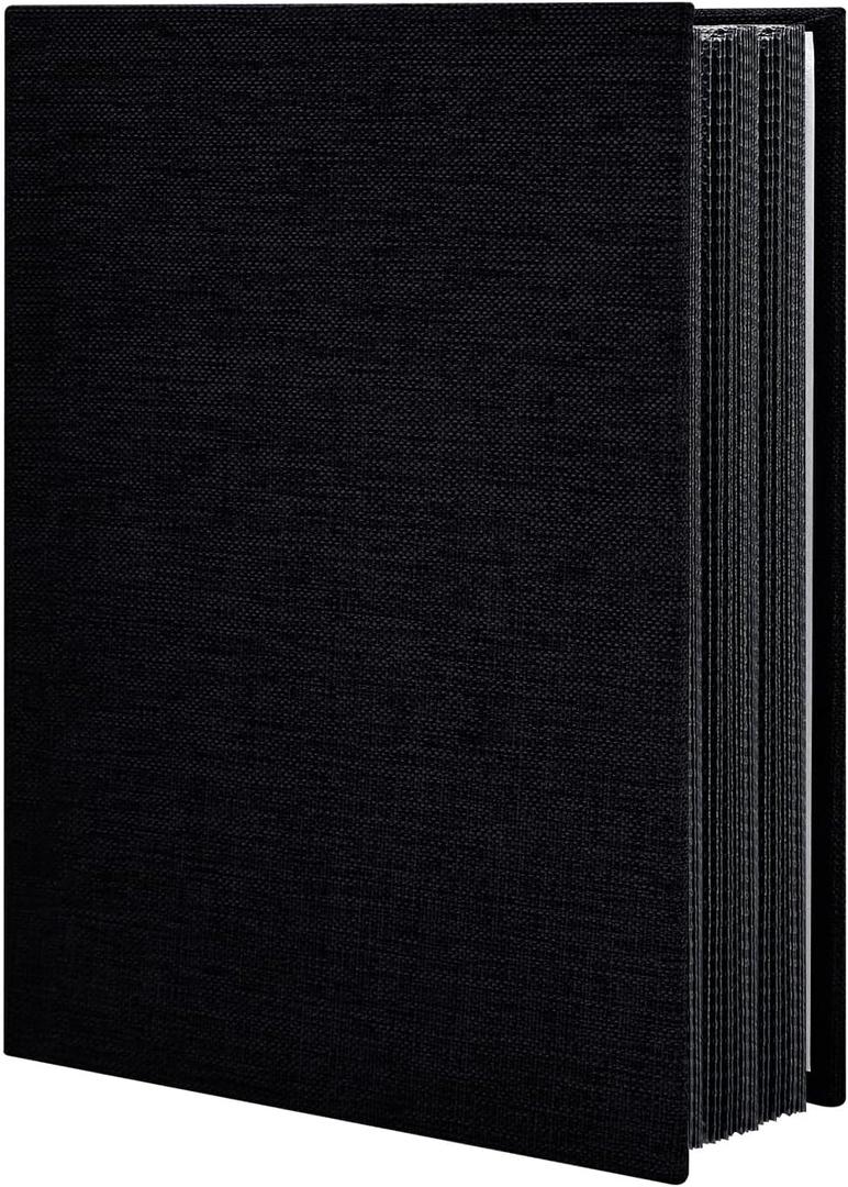 Photo Album for Wedding Gifts, Linen Hardcover Picture Albums for Family Anniversary Baby Vacation Pictures