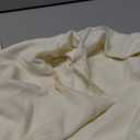 PRETTYGARDEN Women Spring Sweatsuits Two Piece Sets Mock Neck Long Sleeve Knit Tops Wide Leg Pants Lounge Set Travel Outfits (Large, Beige White)