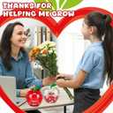 Mimorou 48 Pack Back to School Teacher Gifts Bulk Clear Red Plastic Apple Containers Apple Shaped Candy Jar Boxes Filling Container Teacher Appreciation Gifts for First Day of School Party Favor