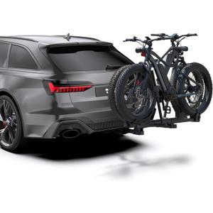 TANX Bike Racks for Ebikes,Fat Tire Bike Rack for Tow Hitch 2-Bike, Smart Tilting Platform for Standard E-Bikes, Fits 2-Inch Receiver (Black) TANX Bike Racks for Ebikes,Fat Tire Bike Rack for Tow Hitch 2-Bike, Smart Tilting Platform for Standard E-Bikes, Fits 2-Inch Receiver (Black)