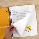 Five Star Spiral Notebook + Study App, 5 Subject, College Ruled Paper, 8-1/2" x 11", 200 Sheets, Fights Ink Bleed, Water Resistant Cover, Black (72081)