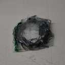 Fun Express Halloween Wreath 26" Light Up Black Bat Twig Wreath for Front Door - Spooky Gothic Outdoor Halloween Decorations with LED Lights | Premium Plastic Construction for Porch & Entryway Decor