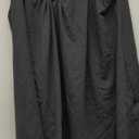 Viracy Women's Summer Button V Neck Pleated Spaghetti Strap Camisole Tank Tops, (XX-Large, 01-black)