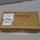 10 Pack Plastic Cubicle Name Plate Holder 8.5" Wide x 2" High Glass Wall Name Plate Holder Clear Acrylic Sign Display Stand for Home Office Business (Suitable for 1/4" Cubicle Wall)