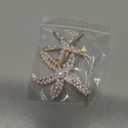 CASDRE Starfish Bride Wedding Hair Vine Pearl Bridal Headpiece Beach Wedding Hair Accessories for Women and Girls(A Silver) 3 Pack Assorted