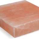 Himalayan Salt Block Cooking Plate, Square Easy Salt Slab and Grilling Stone for Grilling, Cooking, Serving and Cutting, 8"x8"x1.5"