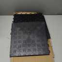 VEVOR Garage Tiles Interlocking, 12 x 12 x 0.53 inch 25 Pack Garage Floor Covering Tiles, Non-Slip Double-Sided Texture Garage Flooring Tiles, for Garages, Basements, Repair Shops, Black