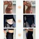 SHAPELLX Shapewear for Women Capris Leggings Tummy Control Underwear High Waist Body Shaper Butt Lifting Panties, XL