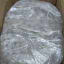 River Rocks - Natural Polished White Pebbles, 0.5-1 inch, 40 lbs - Perfect for Indoor Planting, Vase Filling, Aquarium Decoration, and Garden Landscaping (White, Weight: 40 LB)