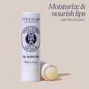 L'OCCITANE Ultra-Rich 10% Shea Butter Nourishing Lip Balm Stick: Moisturize Dry Lips, Twist Up, Softening, With Beeswax and Castor Oil, Silicone-Free