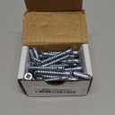 7 mm x 50 mm Highpoint Confirmat Screws, Pozi-Flat Head, Zinc Finish (50)