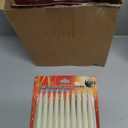 Baquler 50 Pack LED Flameless Taper Candle Lights, Battery Operated Clip on Candles, 3D Wick LED Candlesticks for Christmas Tree Halloween Wedding Window Church Decor, 5.7'', No Batteries