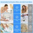 3 Stage Whole House Water Filter System, Clear Housing,3 Sets Filters