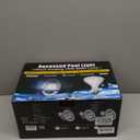 120V 10-Inch Waterproof Pool Light for Inground Pools  IP68 Rated, Includes 2 x 500W Incandescent Bulbs, 50ft Cord, Direct Replacement for Pentair Amerlite & Hayward AstroLite, Fits 10'' Pool Niche