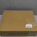 Bamboo Bread Box for Kitchen Countertop, Double Layer Kitchen Counter Organizers and Storage for Fruits, Tea, Spices, Coffee, Vintage Bread Bin Container with Cutting Board, Natural