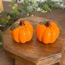 Pumpkin Salf And Pepper Shakers