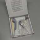 Cordless Hot Glue Gun, 10s Fast Preheat, 30PCS Mini Glue Sticks 7x100mm, 4V 20W Type-C Rechargeable, Anti-Drip, Auto-Off, for DIY Crafts, Repair, Decoration (White)