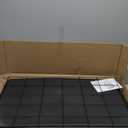 Amazon Basics Durable, Foldable Metal Wire Dog Crate with Tray, Double Door, 36 x 23 x 25 in, Black