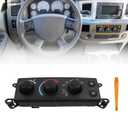 Dasbecan 55057079AB HVAC Climate Control Module Conditioning Control Switch Panel AC Heater Compatible with 2006-2008 Dodge Ram 1500 2500 3500 2008-2011 Dakota Replaces# P55056569AD P55056569AC