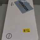 Hoimpro 8 Inch Widespread Waterfall Bathroom Sink Faucet, Square Two Handle Vanity Black Bathroom Faucet with cUPC Supply Hose, 3 Holes Faucet with Pop Up Drain, Stainless Steel, Matte Black