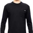 Dickies Big and Tall Men's Long Sleeve Heavyweight Crew Neck (3X-Large, Black)