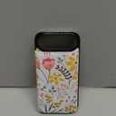 HAOPINSH Wallet Case with Card Holder for iPhone 17 Air, Floral Flower Pattern Back Flip Folio PU Leather Kickstand Card Slots Case for Women Girls,Shockproof Cover 6.5"