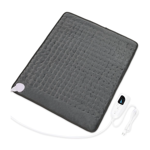 Heating Pad,Electric Heating Pads for Back,Neck,Abdomen,Moist Heating Pad for Shoulder,Knee,Arms,Legs,Dry/Moist Heat & Auto Shut Off,Christmas Gifts for Men and Women,Light Gray,24x20 Inch