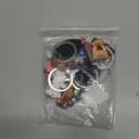 Nosiny Puerto Rico Souvenirs PVC Keychain Charms Puerto Rican Keychains Gift Bulk for Women Men Travel Christmas Gift