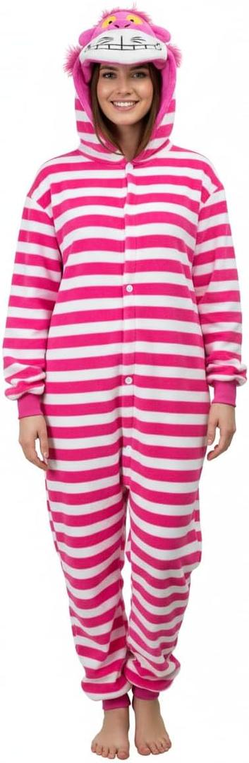 Adult Onesie Animal Pajamays Sleepwear Christmas Costumes Unisex One Piece Cosplay Suit for Women and Men (L)