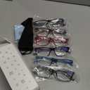 NORPERWIS Reading Glasses 6 Pairs Quality Readers Spring Hinge Glasses for Reading for Men and Women (6 Pack Mix Color -3, 1.50)