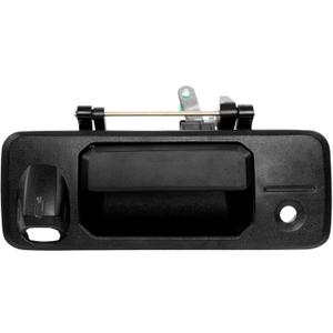 Gledewen Upgraded Metal Tailgate Handle Liftgate Latch Handle with Rear Camera Hole, Compatible with 2016-2023 Toyota Tacoma 2014-2021 Toyota Tundra, Replaces# 97982 690900C090MT 69090-0C090-MT