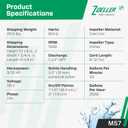 Zoeller M57 Mighty-Mate Submersible Sump Pump - 3/10 HP Cast Iron - 9 Cord Vertical Float - 1.5 Discharge - Factory-Tested - Basement Sump Pump - 115V