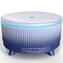 Diffusers for Essential Oils Large Room, 500ml Aromatherapy Diffuser Gradient - Dark Blue