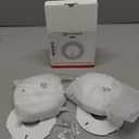 10-Year Sealed Battery 2-in-1 Smoke & Carbon Monoxide Detector Alarm | CO & Smoke Alarm Detector with LED Warning Light Indicators & V-0 Flame-Retardant Housing(2-Pack), Expiry: 10 years from the date of installation