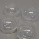 Sippy Spout Nipples for Comotomo Baby Bottles, Transition Straw Sippy Cup 100% Food Grade Silicone Soft Nipple, 6m+, Pack of 4