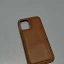 iCoverCase Compatible with iPhone 12 Mini Case with Card Holder, Wallet Phone Case for Women Men RFID Blocking PU Leather Protective Case 5.4 Inch (Light Brown)