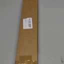 GeilSpace 6 Pack 3/4"  16" Pre-Cut Black Metal Pipe, Industrial Steel Fits Standard Three Quarters Inch Threaded Pipes and Fittings - Vintage DIY Industrial Shelving (3/4"  16", Black)