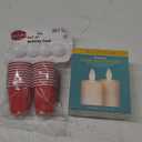 Set of 2: Red Jr Activity Pack, 2 Ounce + Fusion™ LED Pillar Candles